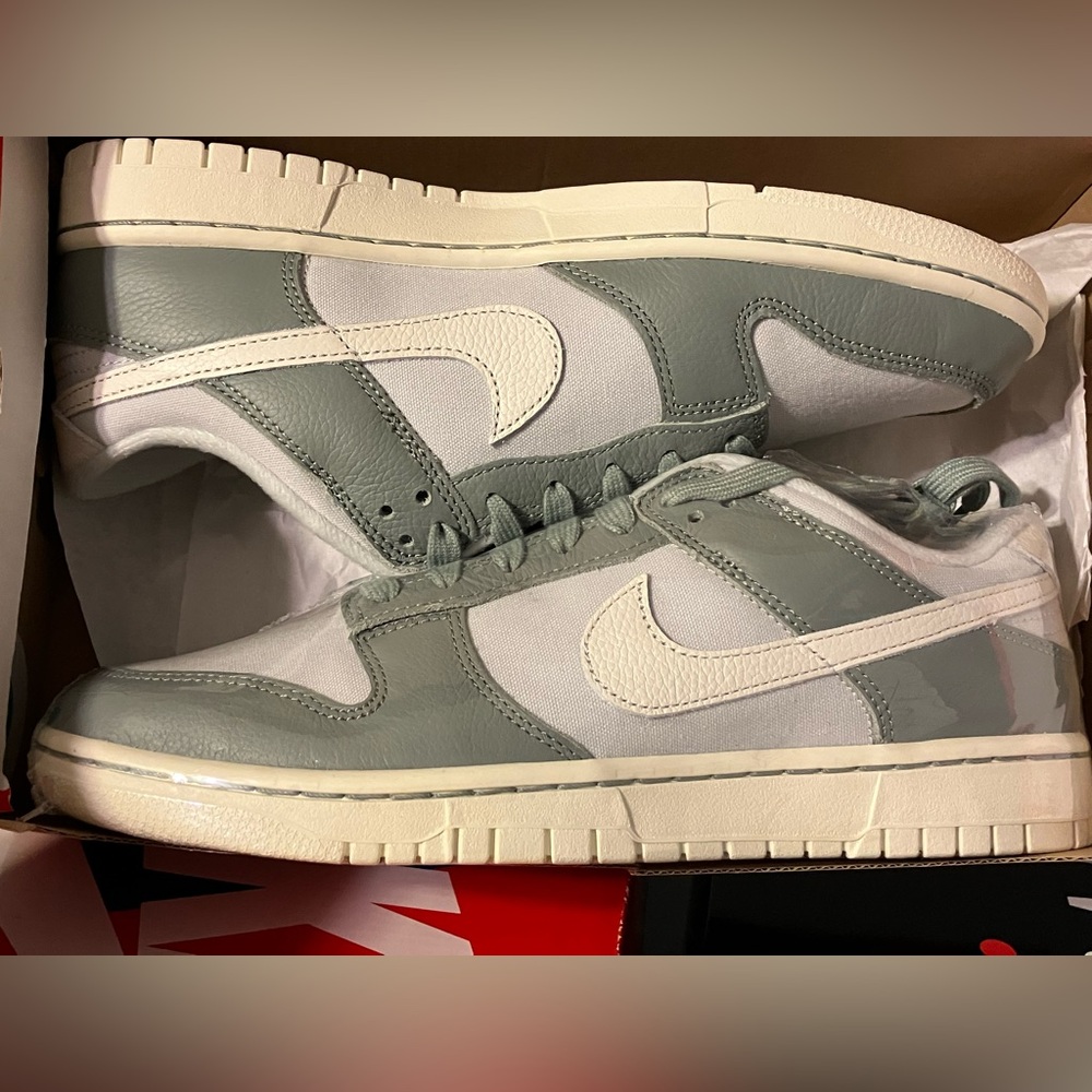 Nike Dunk Low Retro PRM Mica Green NEW Shoes Dunks Sneakers DV7212-300 - Picture 3 of 9